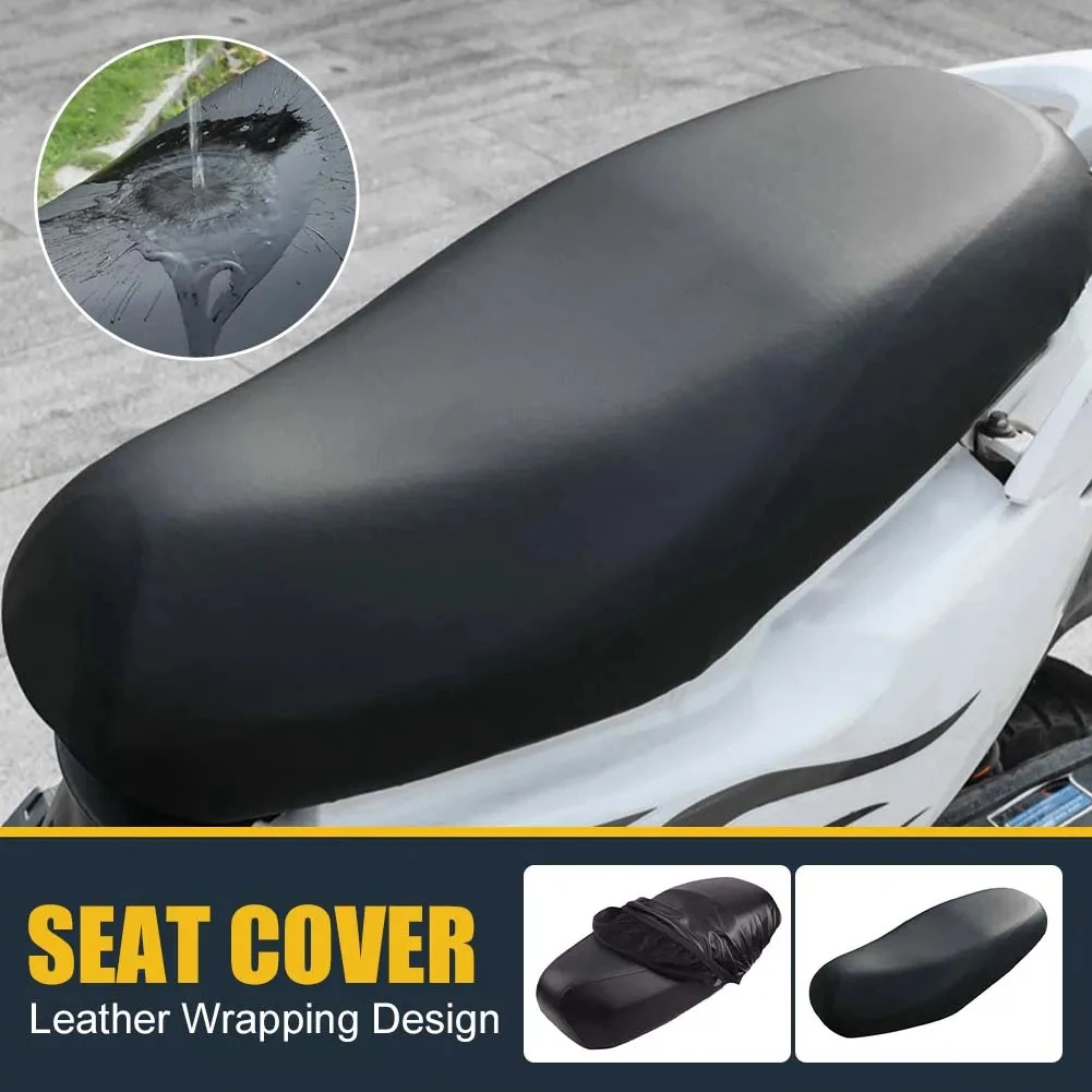 Motorcycle Rain Seat Cover Waterproof Scooter Cushion Seat Protector Motorbike Scooter Cushion Seat Cover Motorcycle Accessories