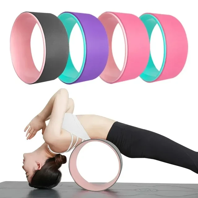 Yoga Accessories Fitness Massage Roller for Back Pilates Ring Excercise  Equipment in Home Wheel Body Building Sports - AliExpress