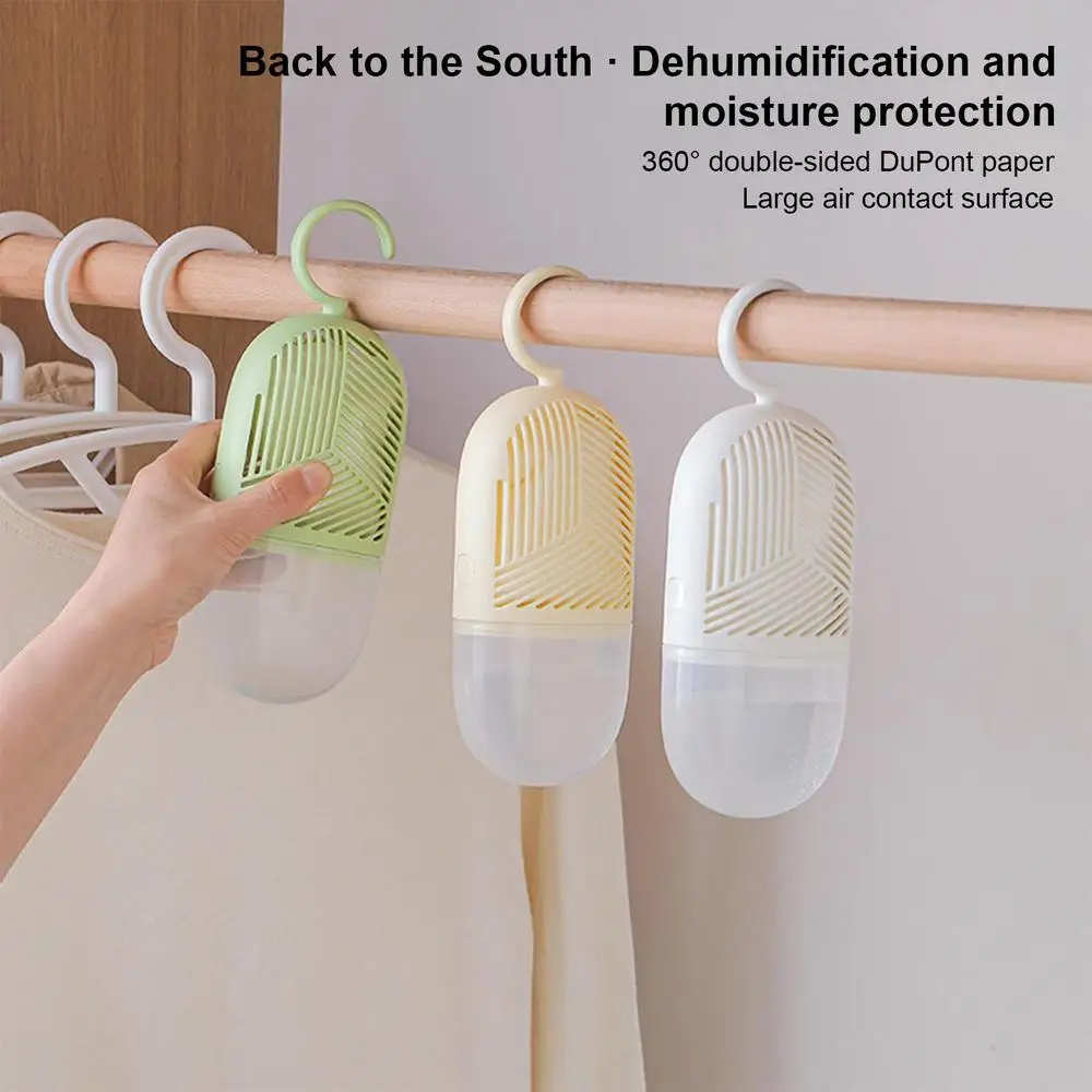 Description Picture 3 of itemCloset Dehumidifier Reusable Drying Agent Hygroscopic AntiiMold Desiccant Bags Wardrobe Hanging Moisture Bag Absorbing Bags