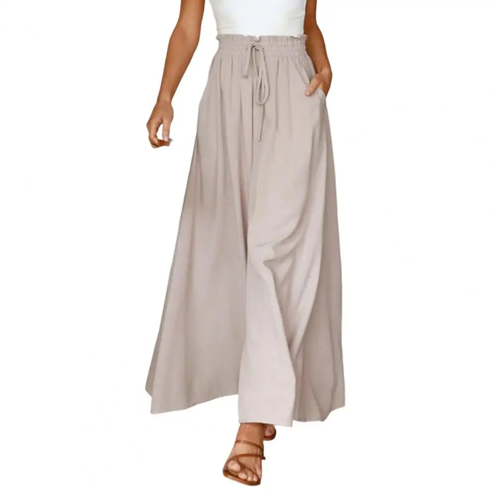 

2023 New Women Pants Loose Lint Free Pants Wide Leg Trousers Yoga Summer Casual Pants