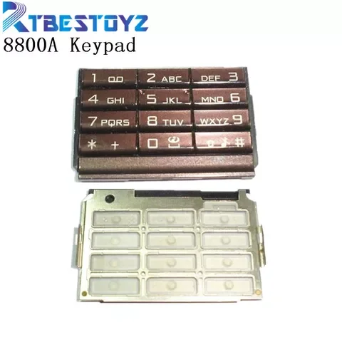 RTBESTOYZ For Nokia 8800A Keypad Replacement For Nokia 8800 Arte 8800A Edition English Keypad