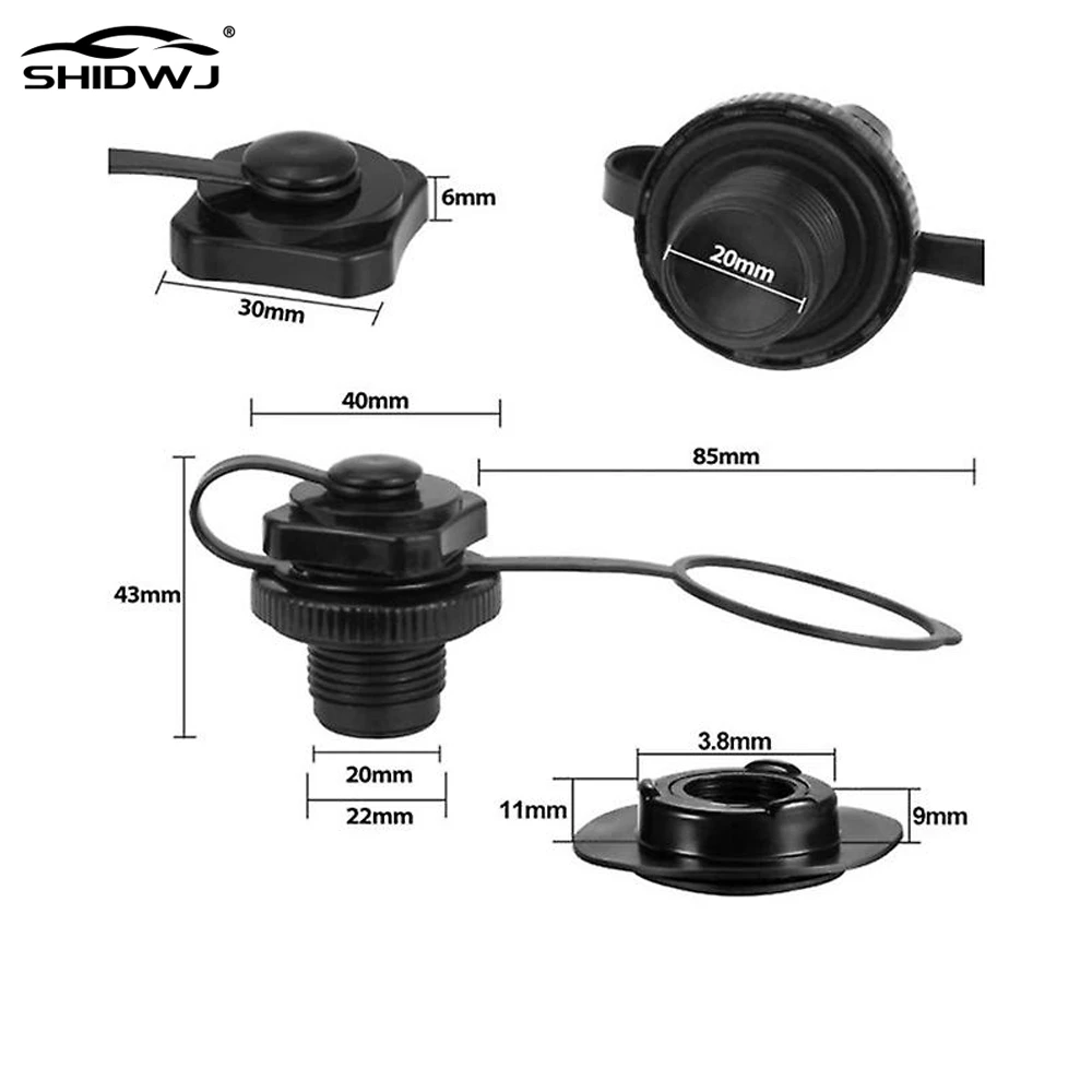 Marine Accessories Hardware Safety Air Valve Mouthpiece For Inflatable Boat