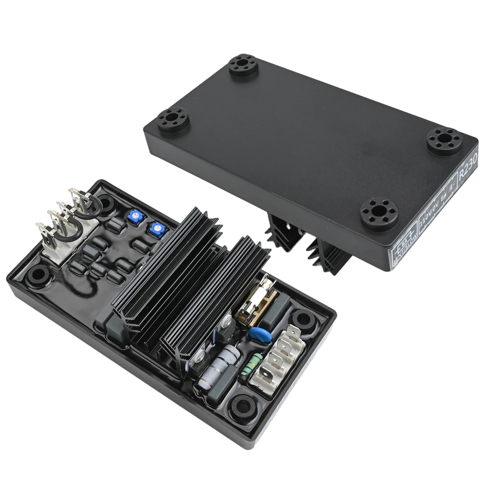 Leroy Somer용 AVR R230 전압 조정기 전자 모듈, 5가지 전압 변동을 자동으로 조절하도록 설계됨
