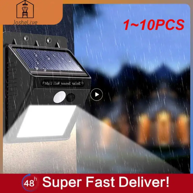 

1~10PCS 20 LED Solar Light Outdoor Motion Sensor Recharge Solar Wall Light Waterproof Emergency Led Light Street Garden Porch