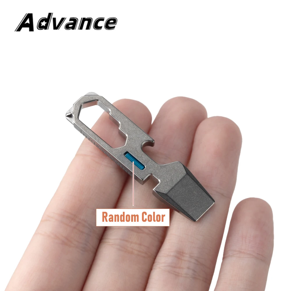 Compact Multi-Functional EDC Keychain Accessory Tool