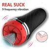 Automatic Male Masturbator Vagina Pocket Pusssy Blowjob Sucking Silicone Vagina Masturbation Cup Sex Toys Adult Toys  for Men 1