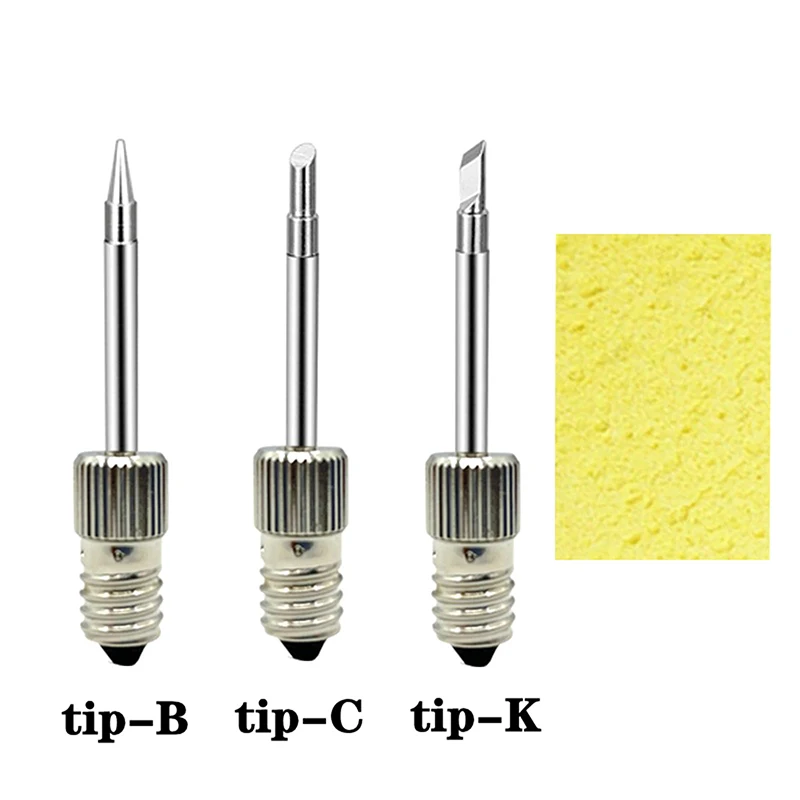Soldering Iron Tips Kit Set Wireless Battery E10 Interface USB Soldering Iron Heads 1pcs