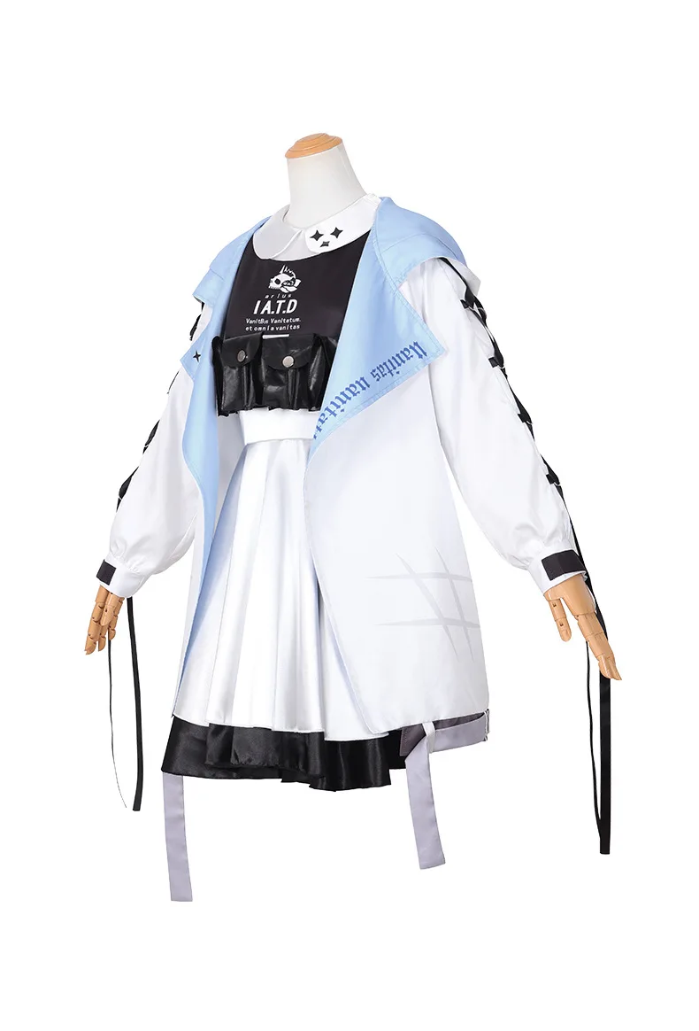 Blue Archive: Hakari Atsuko | White Cosplay Costume Set 22 Blue Archive Hakari Cosplay Costume for Women (Unofficial)