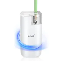 Electric Pencil Sharpener for Artists Kids Adults Colored Pencils Battery-Operated, Portable, Manual/Electric Compatible 6
