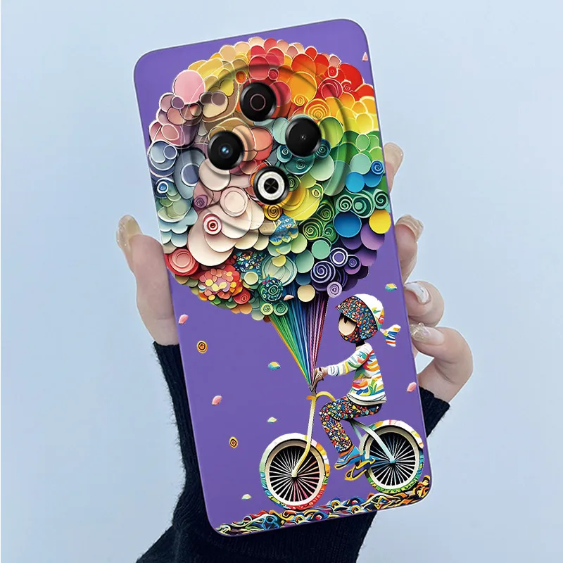 Soft Silicone Phone Case with Sweet Printed Design