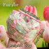 50g Garden Series Hand Mixed Knitting Yarn Green Flower Thread Handmade Crochet Stick Needle Woven Bag Hair Loop Yarn Gift Decor 2