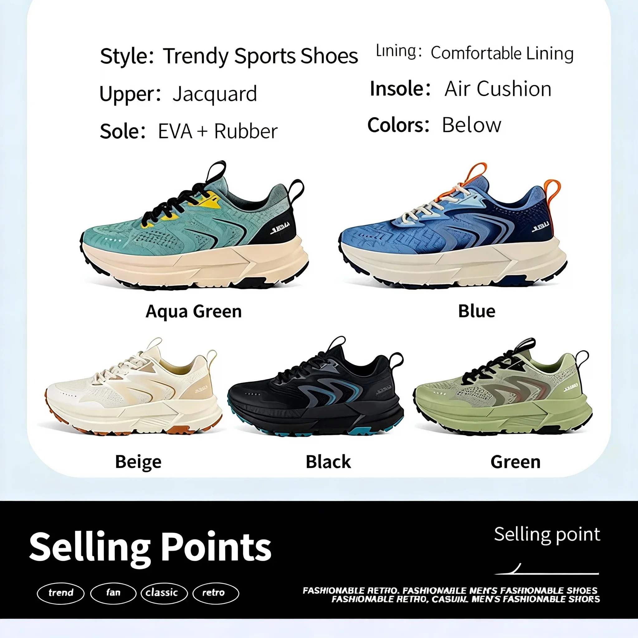 حذاء جري بروكس شبكي رياضي مريح