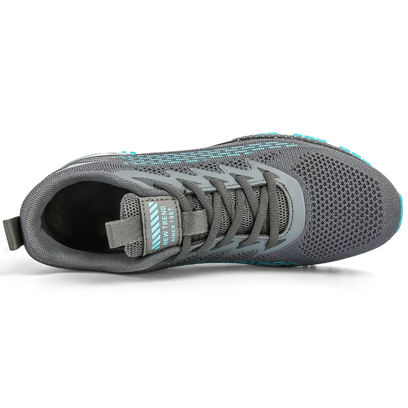 Outdoor Men Running Shoes Non Slip Sneakers Men Breathable Mesh Sport Shoes Daily Walking Shoes For Man Plus Size 39-47