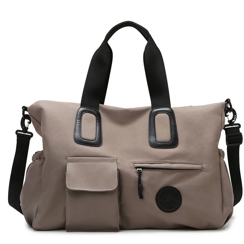 Oxford Fabric Shoulder Bag Gym Travel Duffle Large Capacity Waterproof Portable Swim Bag for Women Men Outdoor Sports 5