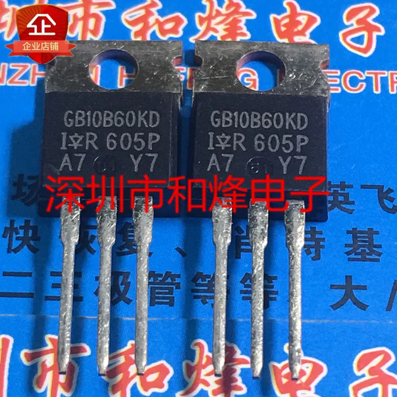 

5PCS-10PCS GB10B60KD IRGB10B60KD TO-220 600V 12ANew And Original On Stock