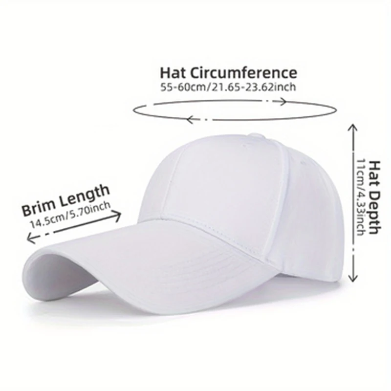 Baseball Caps Baseball Cap Trucker Hat Extra Long Brim Baseball Caps for Men Women Adjustable Breathable Visor Hat Classic outdoor Trucker Low Profile Plain Hat