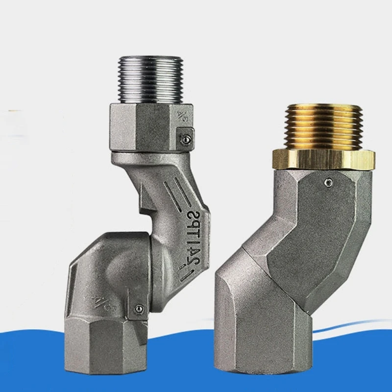 3/4 Inch Fuels Hose Swivel Multi Plane 360 Rotating Connectors for Fuels Transfer Fuels Nozzle and Transfer Hose 94PD