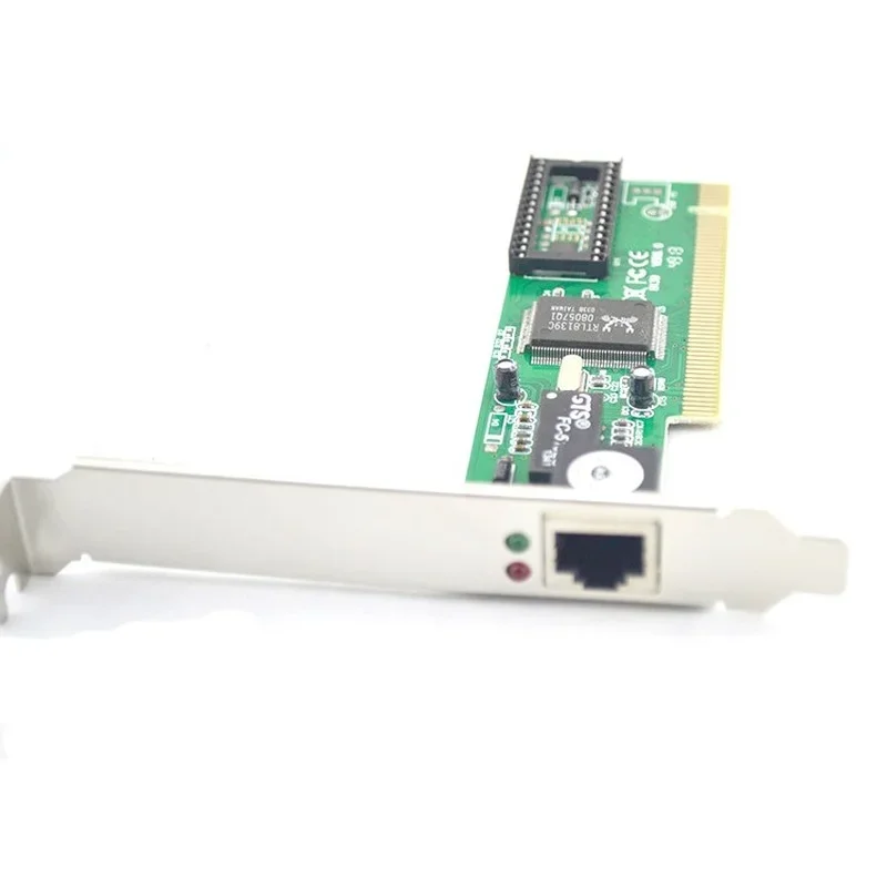 Scheda Di Rete PCIe Per PC Desktop - Ethernet Cablata 10/100 Mbps, Chip RTL8139D, Compatibile Con Windows E Linux