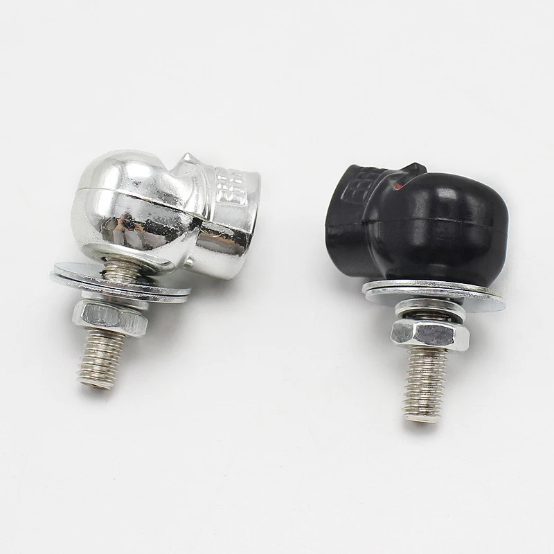 2pcs Motorcycle Skull License Plate Frame Bolts Screw License Plate Frame Bolts Easy and convenient installation