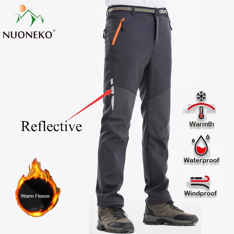 Outdoor Men Ski Trekking Pants Trekking Men Waterproof Pants Men's