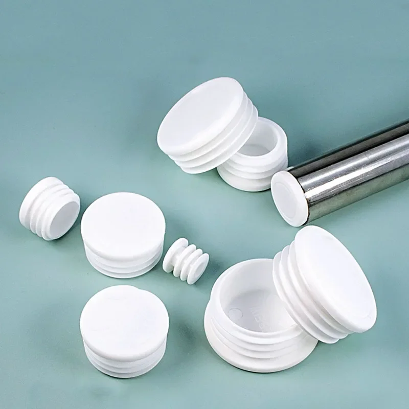 Dia 13mm-114mm Round Plastic Blanking End Cap Tube Pipe Insert Plug Dust Cover