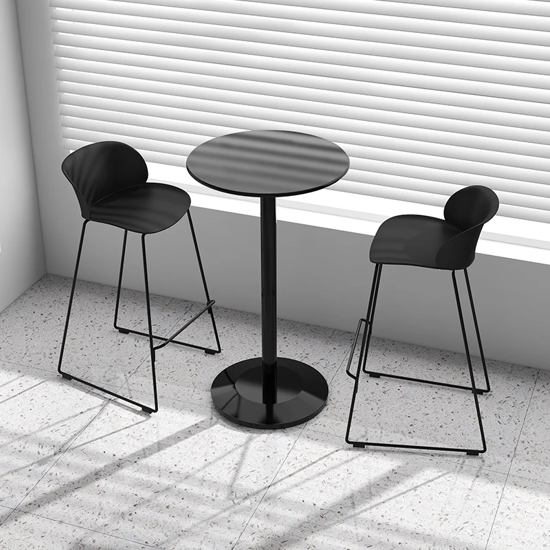 Minimalist Lounge Bar Chairs Reception Counter Italian Relaxing Bar Chairs Unique Backrest Taburetes Altos De Cocina Furniture