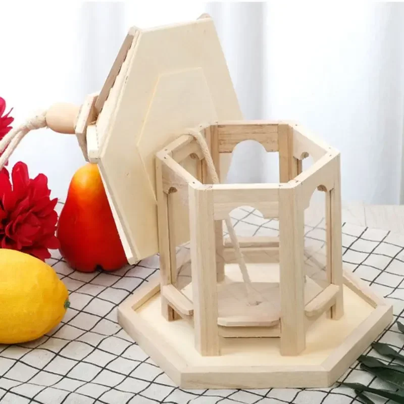 Large Capacity 1000ml Hanging Wild Bird Feed Dispenser Seed Container Feeder Birdhouse Garden Outdoor Decor Bird Feeder