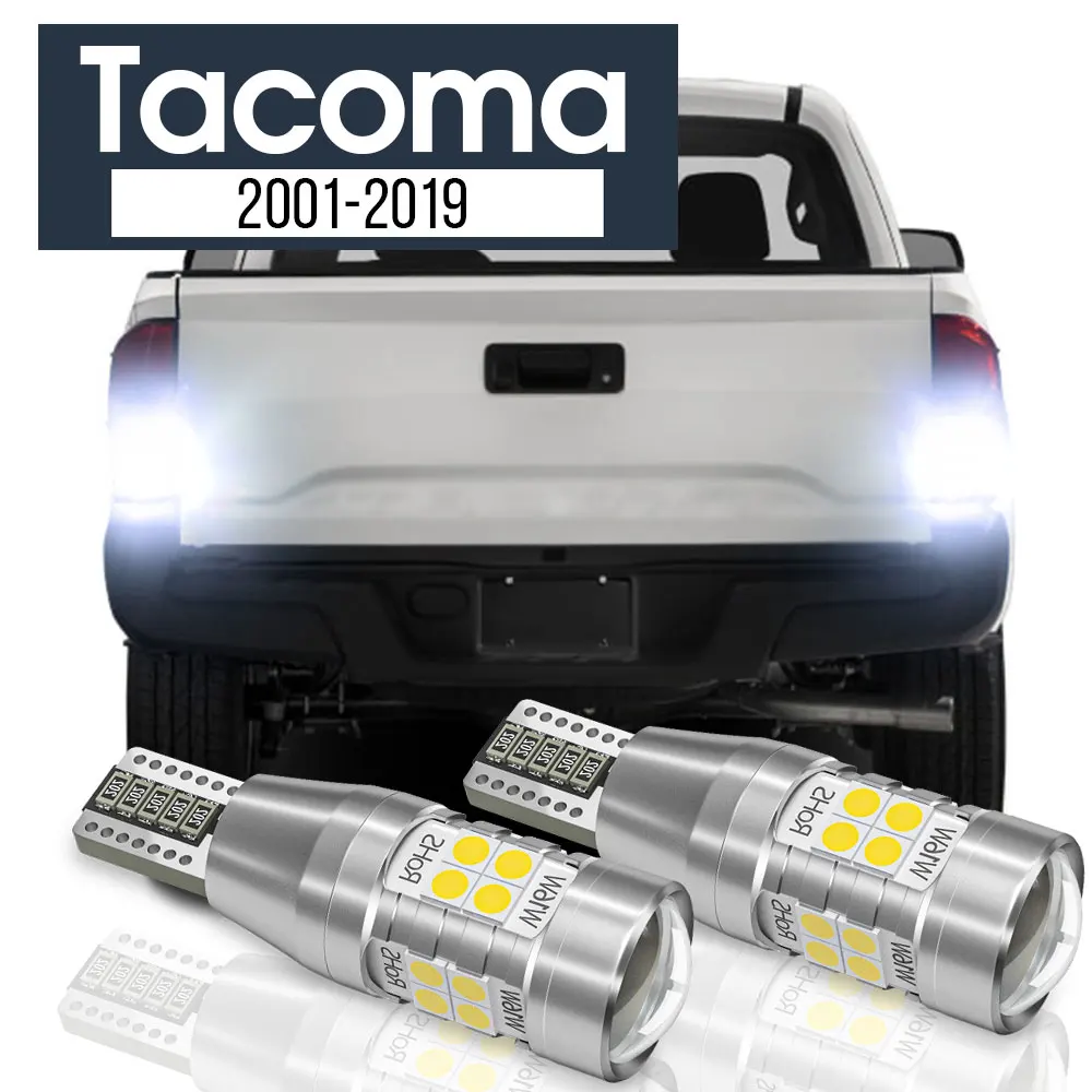 

2pcs LED Backup Light Reverse Lamp Blub Canbus Accessories For Toyota Tacoma 2001-2019 2011 2012 2013 2014 2015 2016 2017 2018