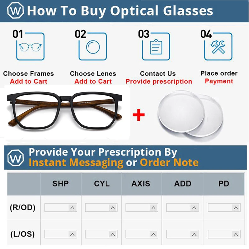 Wood Pattern Retro Anti Blue Light Glasses for Men Optical TR90 Male Square Glasses Frame Women Clear Lens Gift Frames F75233 6
