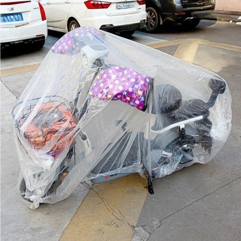 Bicycle Rain Dust Cover Disposable Bike Motorcycle Cover Outdoor MTB Bicycle Protective Cover Bicycle Gear - 5