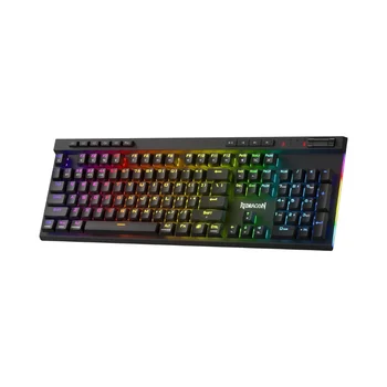 Redragon K580 PRO Wireless RGB Gaming Keyboard, 3-Modes 104 Keys Mechanical Keyboard Hot-Swap Socket, Linear Red Switch 1