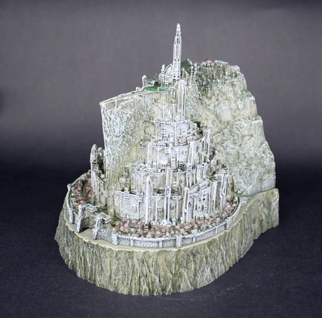 High Quality Action Figures Minas Tirith Model Statue Toys Collection Model  Copper Imitation Novelty Ashtray Best Gift - Action Figures - AliExpress