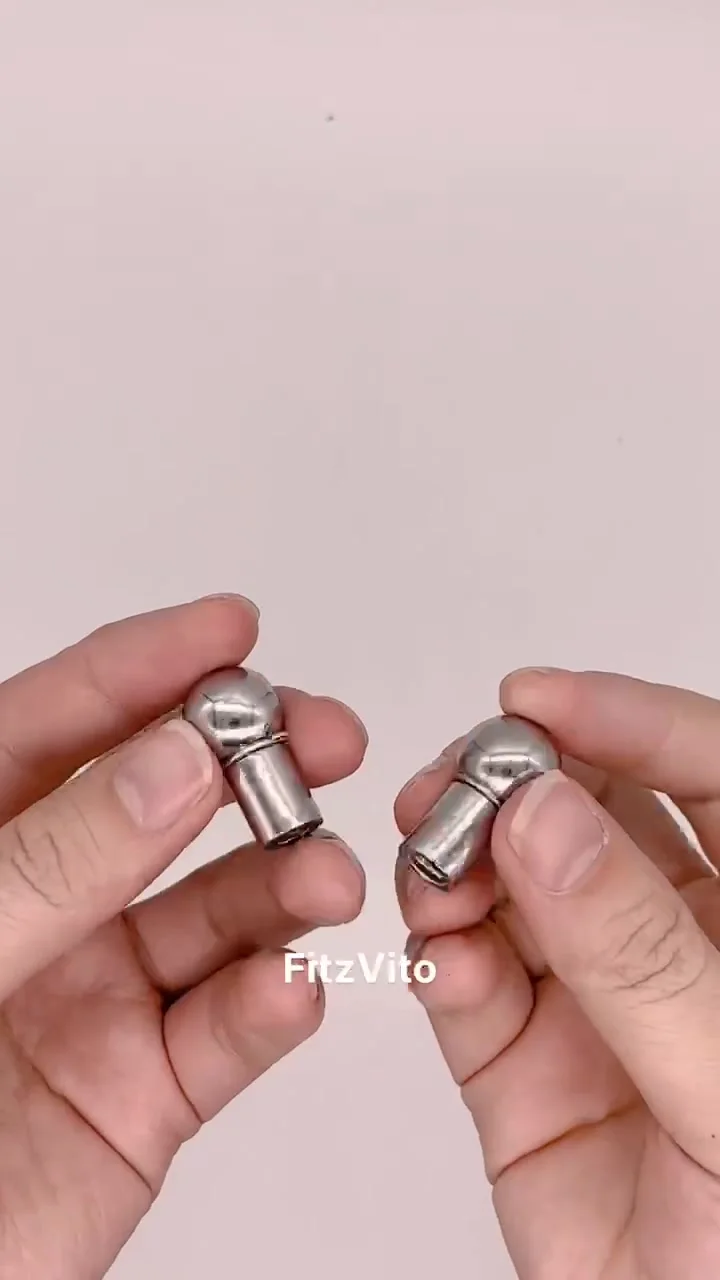 2pcs 10mm M8 Universal Boot Bonnet Lift Support Gas Strut End Fitting Ball Pin Joint Valve Spring Holders Accessor