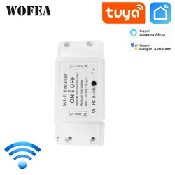 DIY WiFi Smart Light Switch Universal Breaker Timer Smart Life APP Wireless Remote Control Works with Alexa Google Home