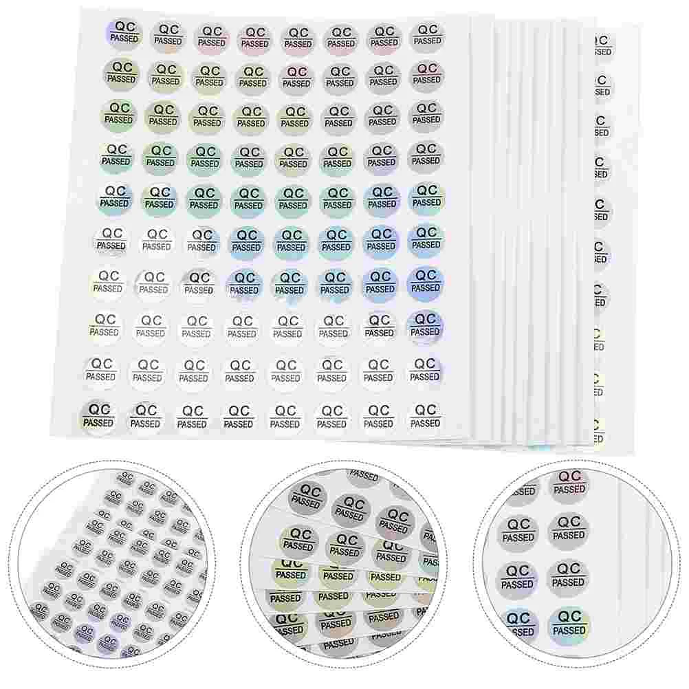 

Self Adhesive QC Passed Labels Warehouse Quality Stickers Check Tested Stickers Tested Stickers Self-adhesive Supplies