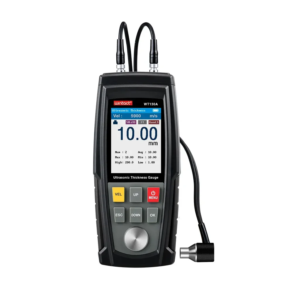 

Ultrasonic Thickness gauge with color display WT130A
