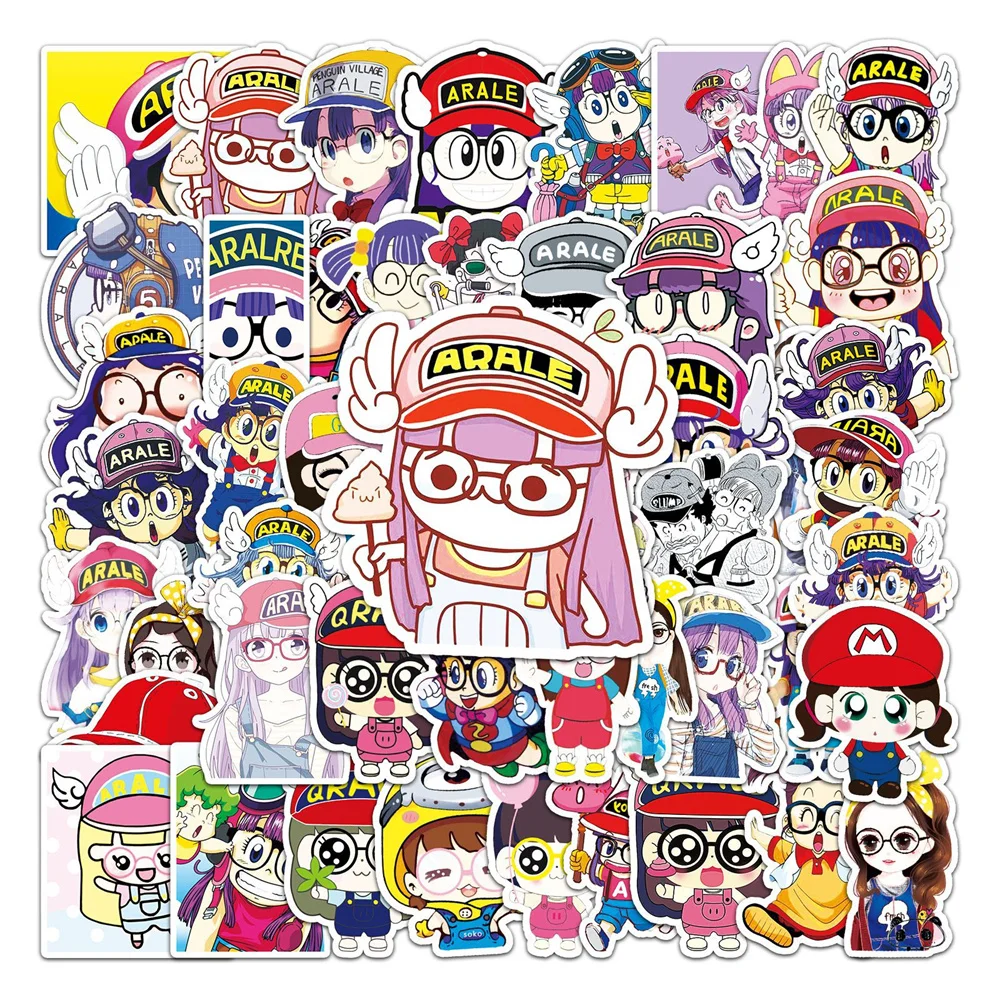 

10/30/50PCS New Cartoon Anime Personality Creative Sticker Suitcase Table Chair Car Guitar Computer Waterproof Sticker Wholesale