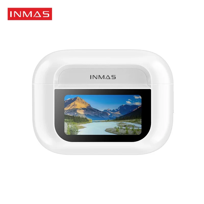 

INMAS Wireless Earphones A8 Pro Touch Screen Noise Cancelling Sports Bluetooth5.4 Headphones With Mic For Android iOS