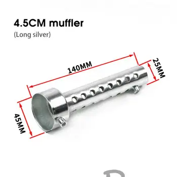 อุปกรณ์เก็บเสียงรถจักรยานยนต์35มม. 42มม. 45มม. 48มม. 60มม. dB ท่อไอเสียนักฆ่า 8