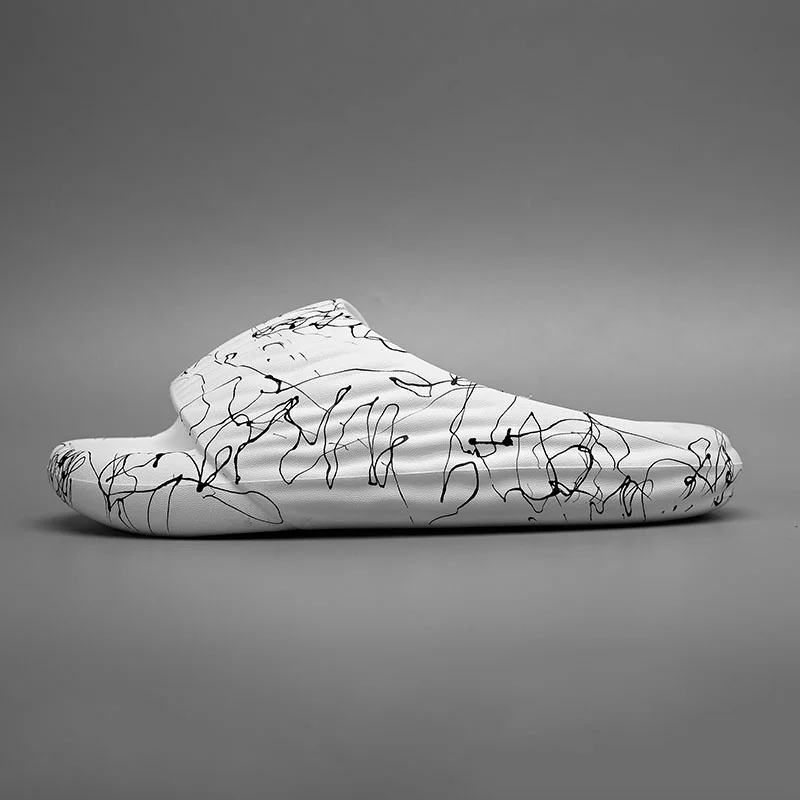 Slip Slippers for Men Non-Slip With Thick Sole Soft Foam Sliders Slip Comfy Slipper for Indoor  Outdoor_voghion.com