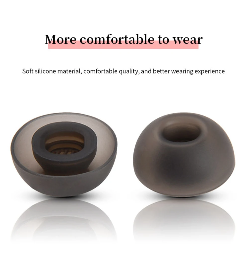 6Pcs Silicone Ear Tips for Anker Soundcore P40i Earbuds Eartips TWS Tips headphones Earplugs