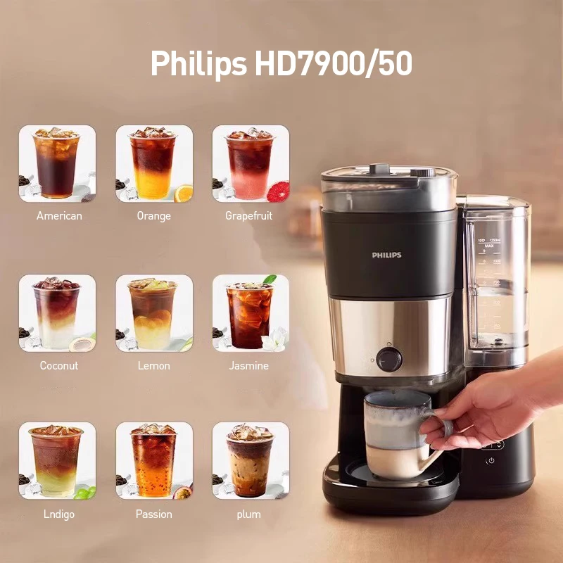 ماكينة قهوة احترافية فيليبس بسعة ١٢٫٥ لتر