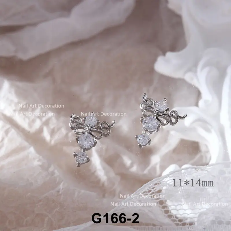 10 teile/los Rose Einhorn Wolke Engel Quaste Kette Zirkon Kristalle Nail Art Schmuck Dekorationen Nägel Zubehör Charms Lieferungen – Detail 14