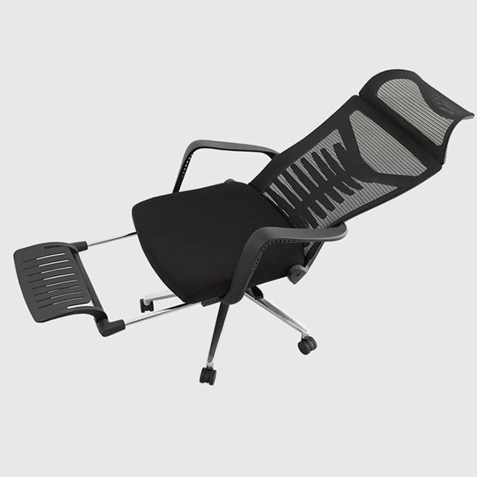 Reclining Chair Footrest Sturdy Office Chair Parts Ergonomic Retractable Swivel Chair Leg Support for Furniture Office Chairs