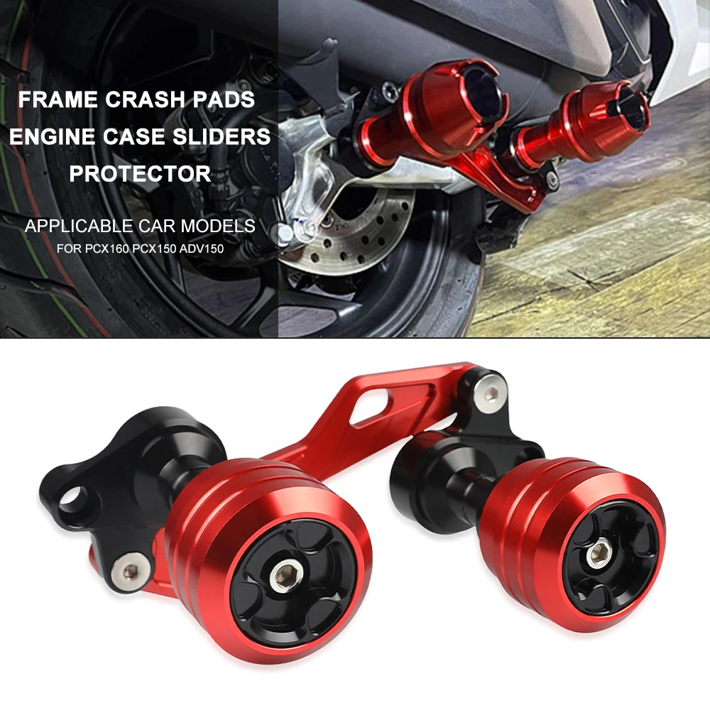

For Honda PCX160 PCX150 ADV150 Motorcycle Accessories Frame Crash Pads Engine Case Sliders Protector PCX 160 150 PCX-150 PCX-160