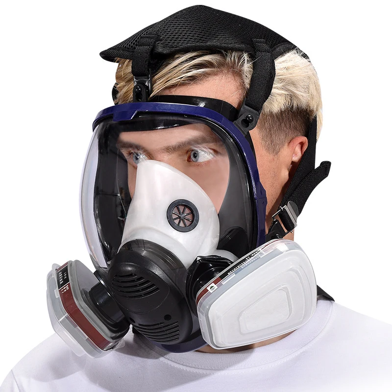 ChemicalGasMask6800DustRespiratorAntiFogFullFaceMaskFilter