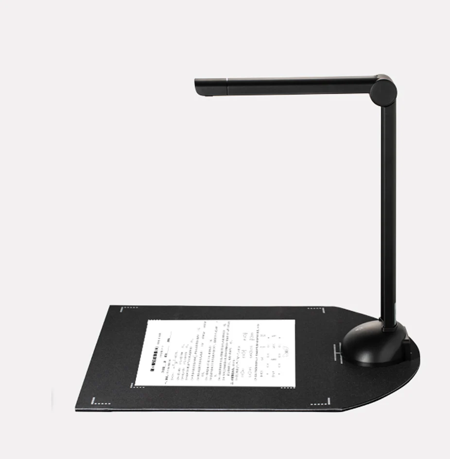 UXCELLMO Portable High-Speed 8Mega Pixel Scanner Cam A4 A5 A6 Document Photo Book ID Card Visualizer Scanning Camera OCR