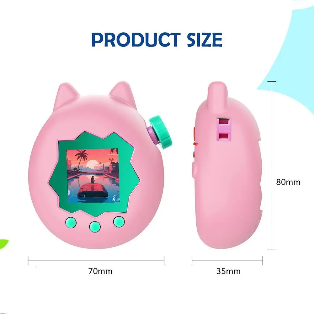 For Tamagotchi Paradise Protective Case Silicone Cartoon All-inclusive Electronic pet machine Protective case Shell Accessory