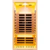 1 Person Infrared Sauna for Home,Luxury Personal Indoor Sauna Spa,1420w/120v Ultra Low EMF Infrared Sauna,App&LCD Panel Controls 1