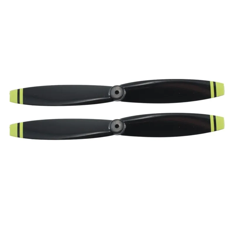 Paire d'hélices ABXE pour avion RC WLtoys XK A310, vue de dessus montrant le design symétrique